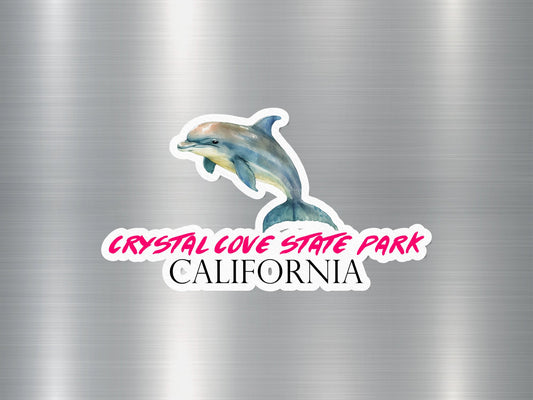 Crystal Love State Park California Dolphin Sticker