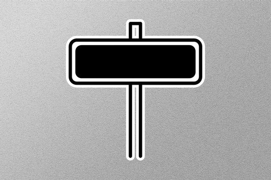 Signpost Icon Street Sign Sticker