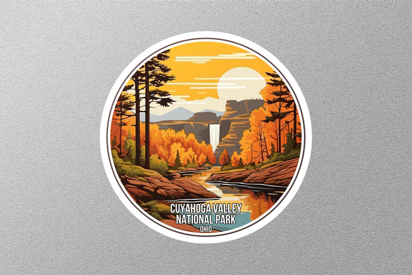 Cuyahoga Valley National Park Ohio Sticker