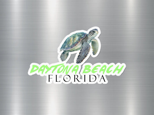 Daytona Beach Florida Turtle Sticker