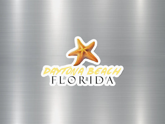 Daytona Beach Florida Starfish Sticker