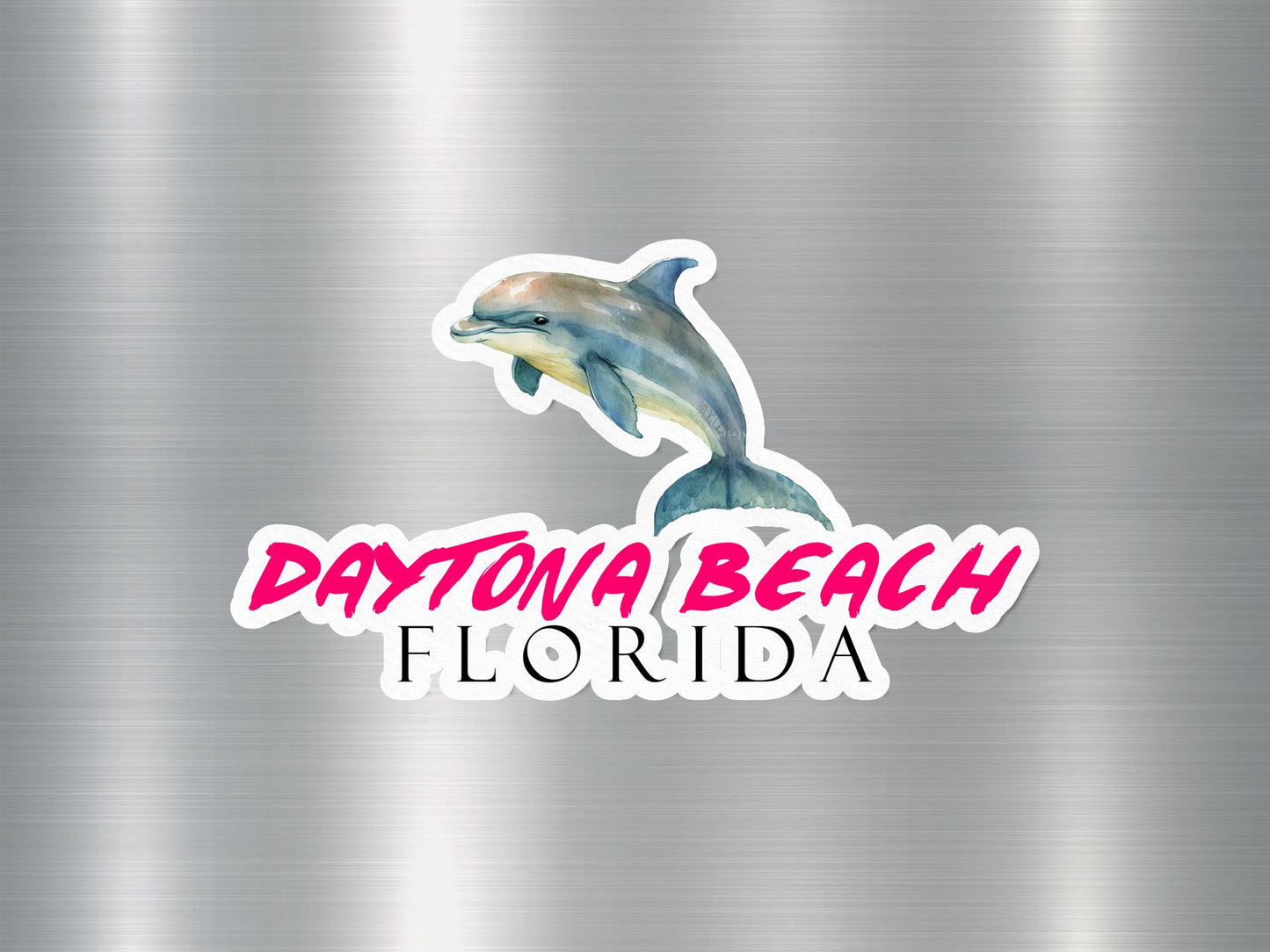 Daytona Beach Florida Dolphin Sticker