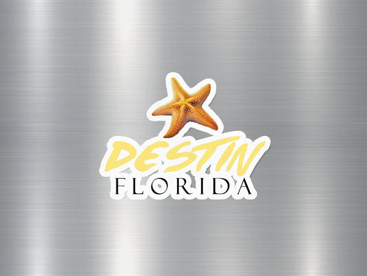 Destin Florida Starfish Sticker