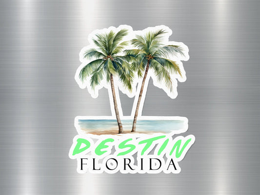 Wholesale Destin Florida Palm Tree Sticker