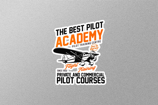 USA Best Pilot Academy Sticker