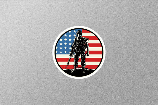 American Soldier Sticker