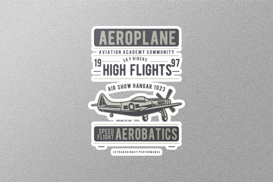 American Aviation Academy Sticker