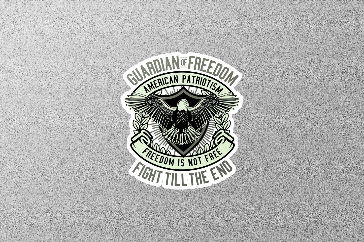 American Patriotism Sticker