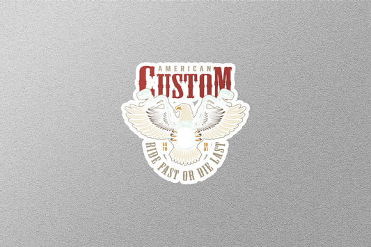 American Custom Sticker