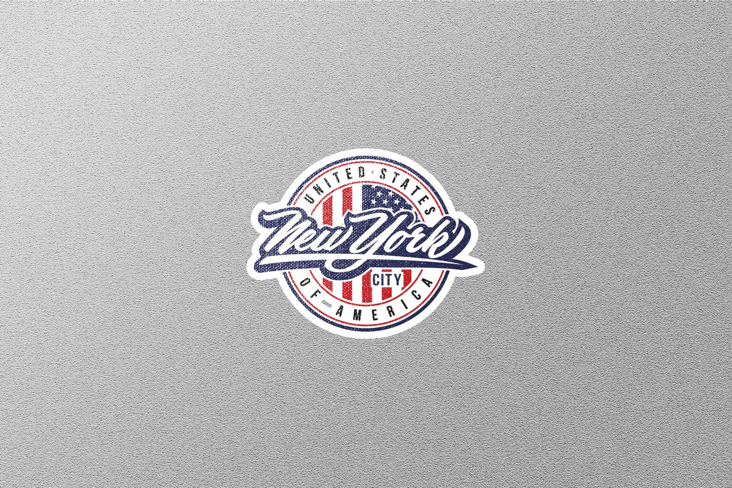 New York USA Sticker