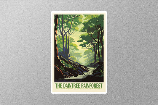 Wholesale Vintage Daintree Rainforest Travel Sticker