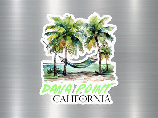 Dana Point California Hammock Sticker