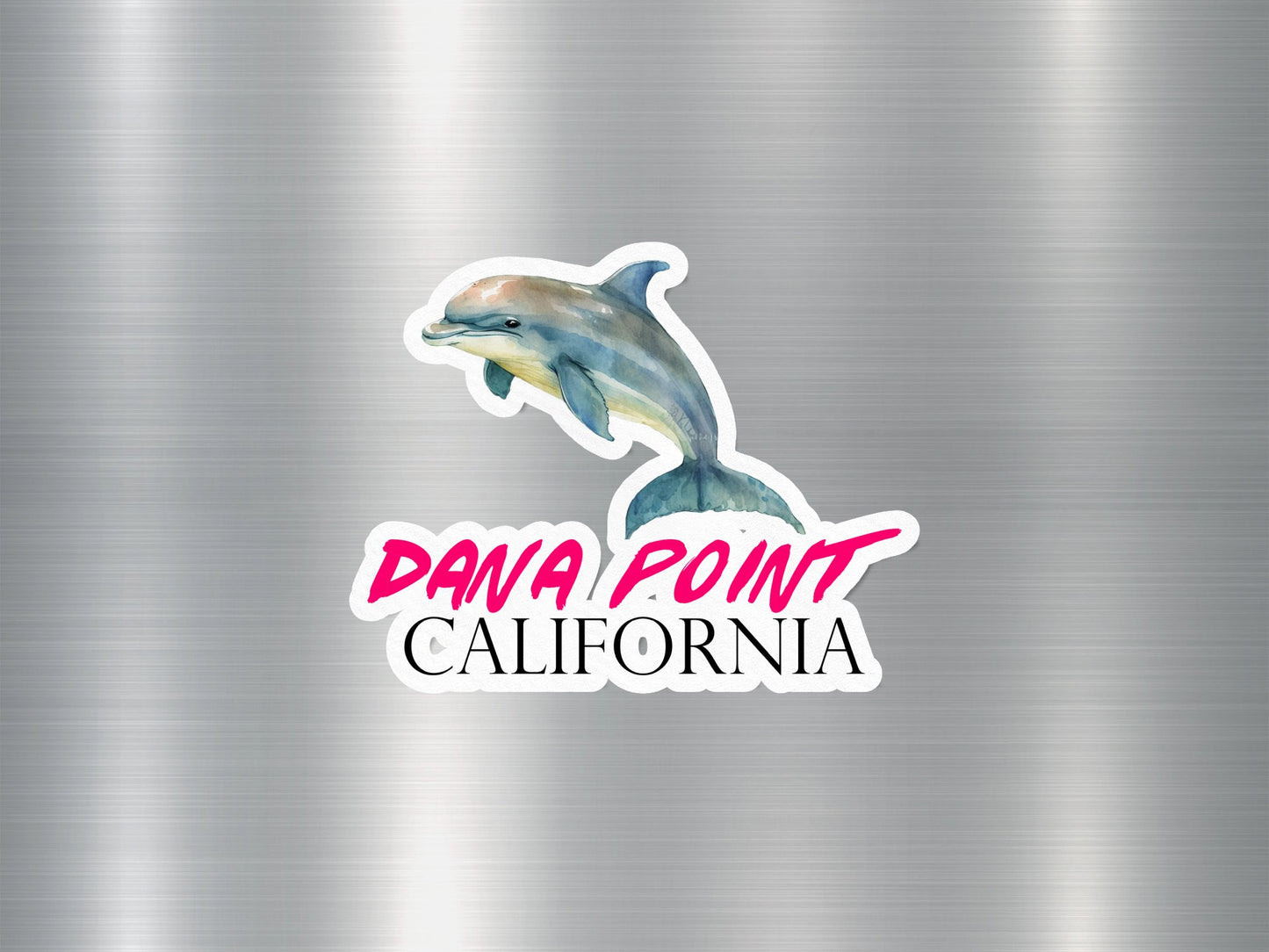 Dana Point California Dolphin Sticker