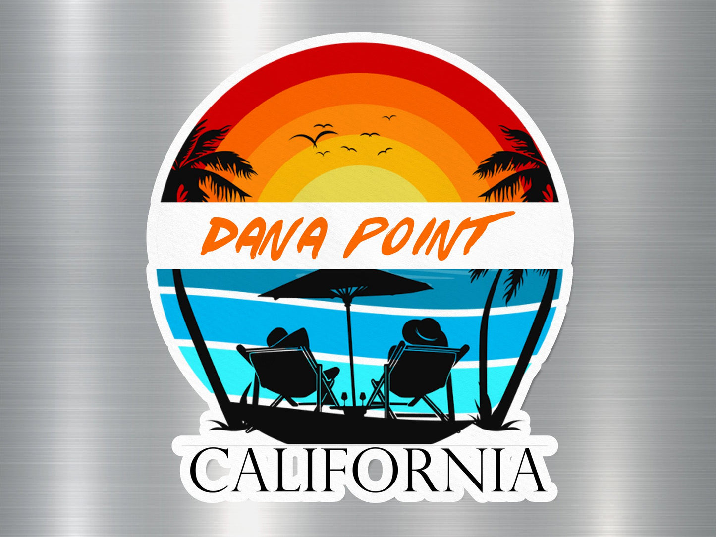 Wholesale Dana Point California Sunset Sticker