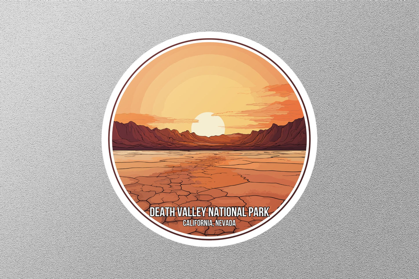 Death Valley National Park California Nevada Sticker