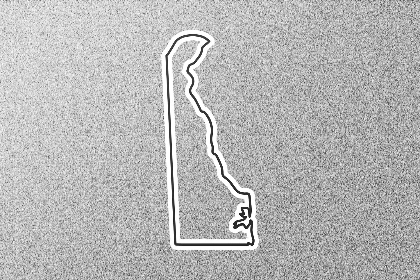 Delaware 8 State Sticker