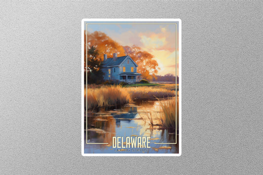 Dreamy Delaware Travel Stickers