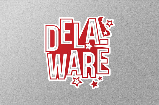 Delaware 2 State Sticker