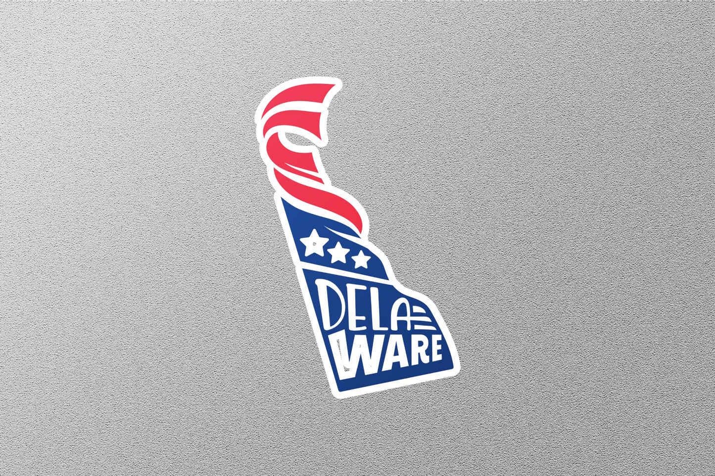 Delaware 3 State Sticker