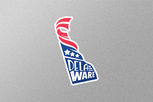 Delaware 3 State Sticker