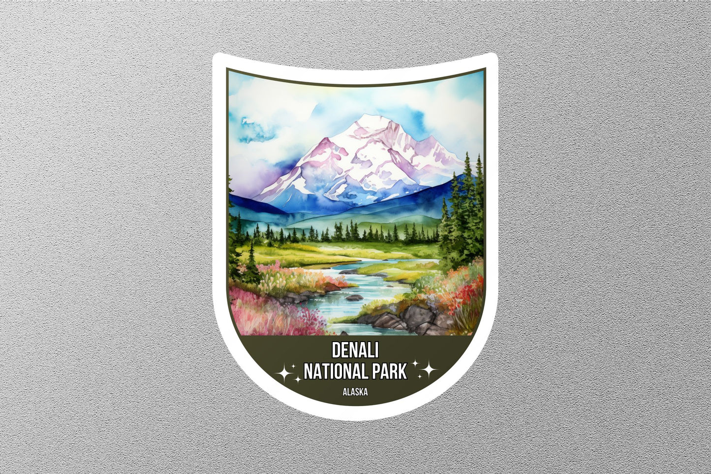 Denali National Park Sticker