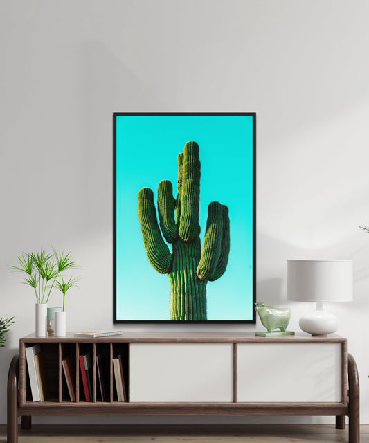 Desert Plants Cactus Poster - Matte Paper