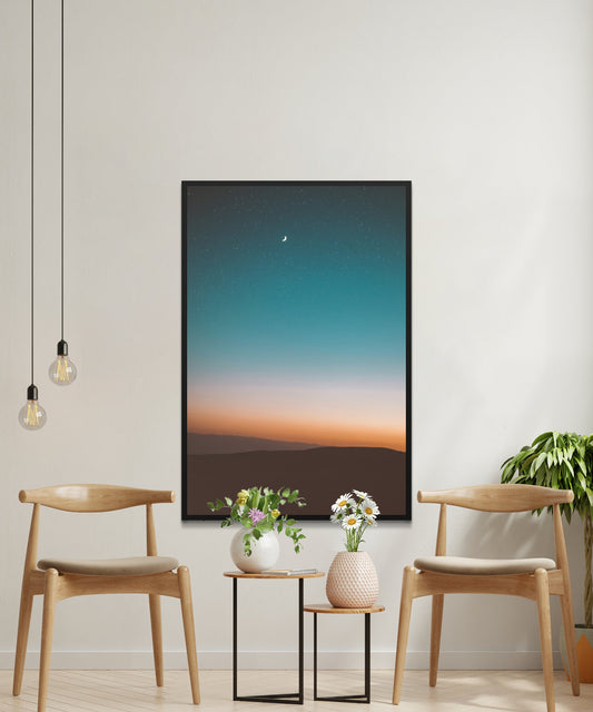 Desert Sky Poster - Matte Paper