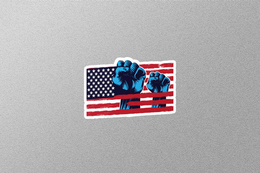 American Flag Freedom Sticker