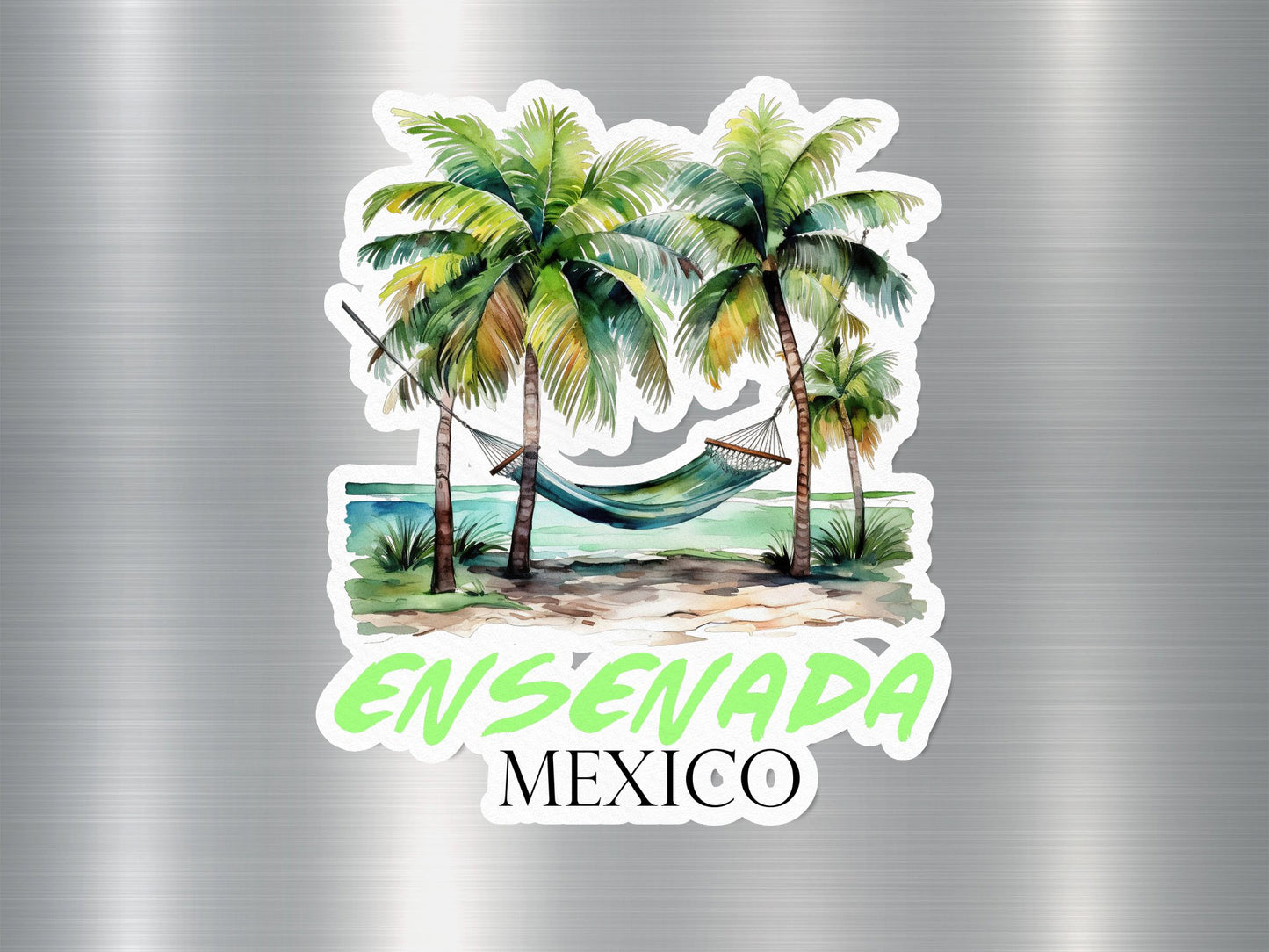 Ensenada Mexico Hammock Sticker