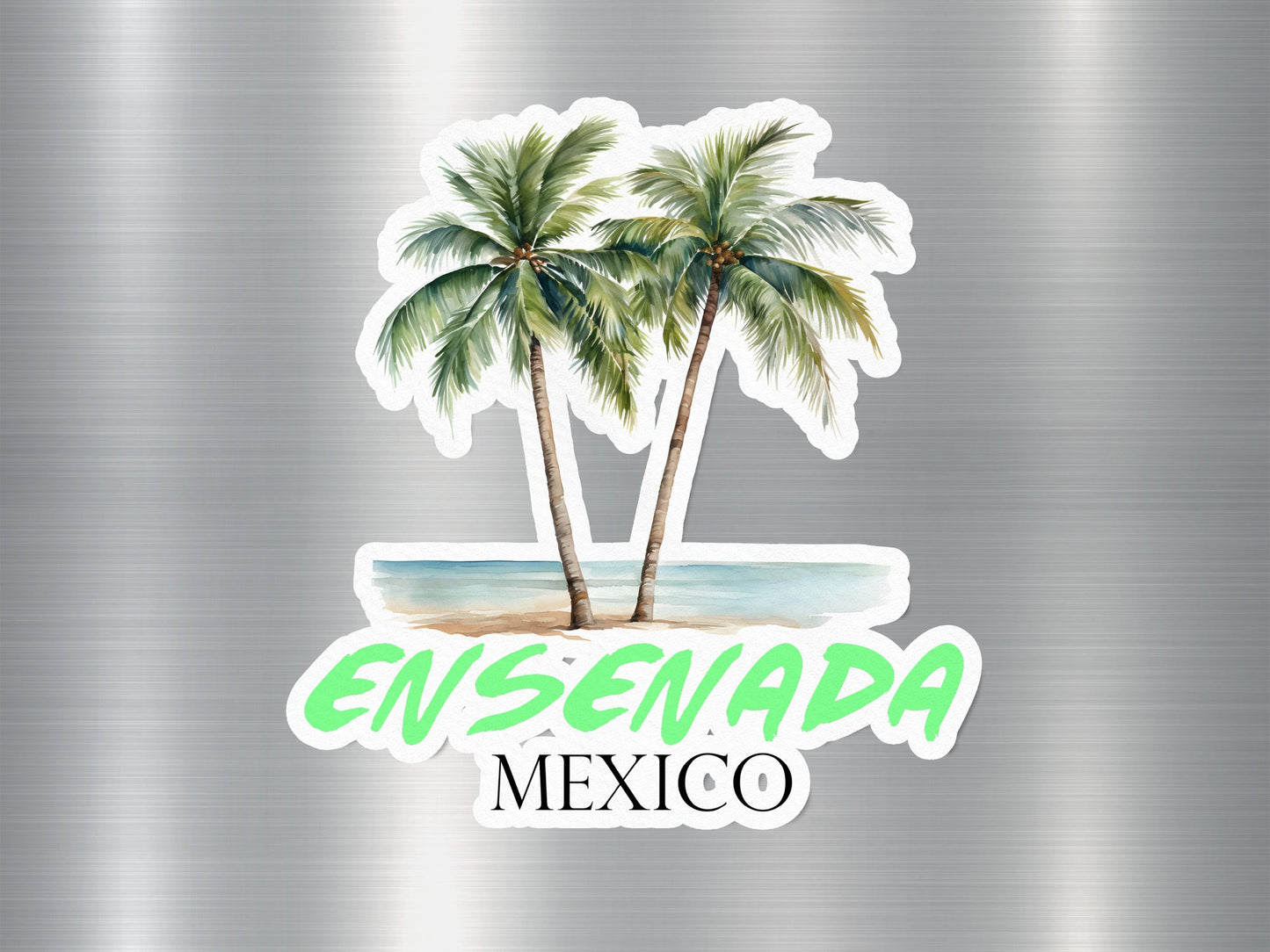 Wholesale Ensenada Mexico Palm Tree Sticker