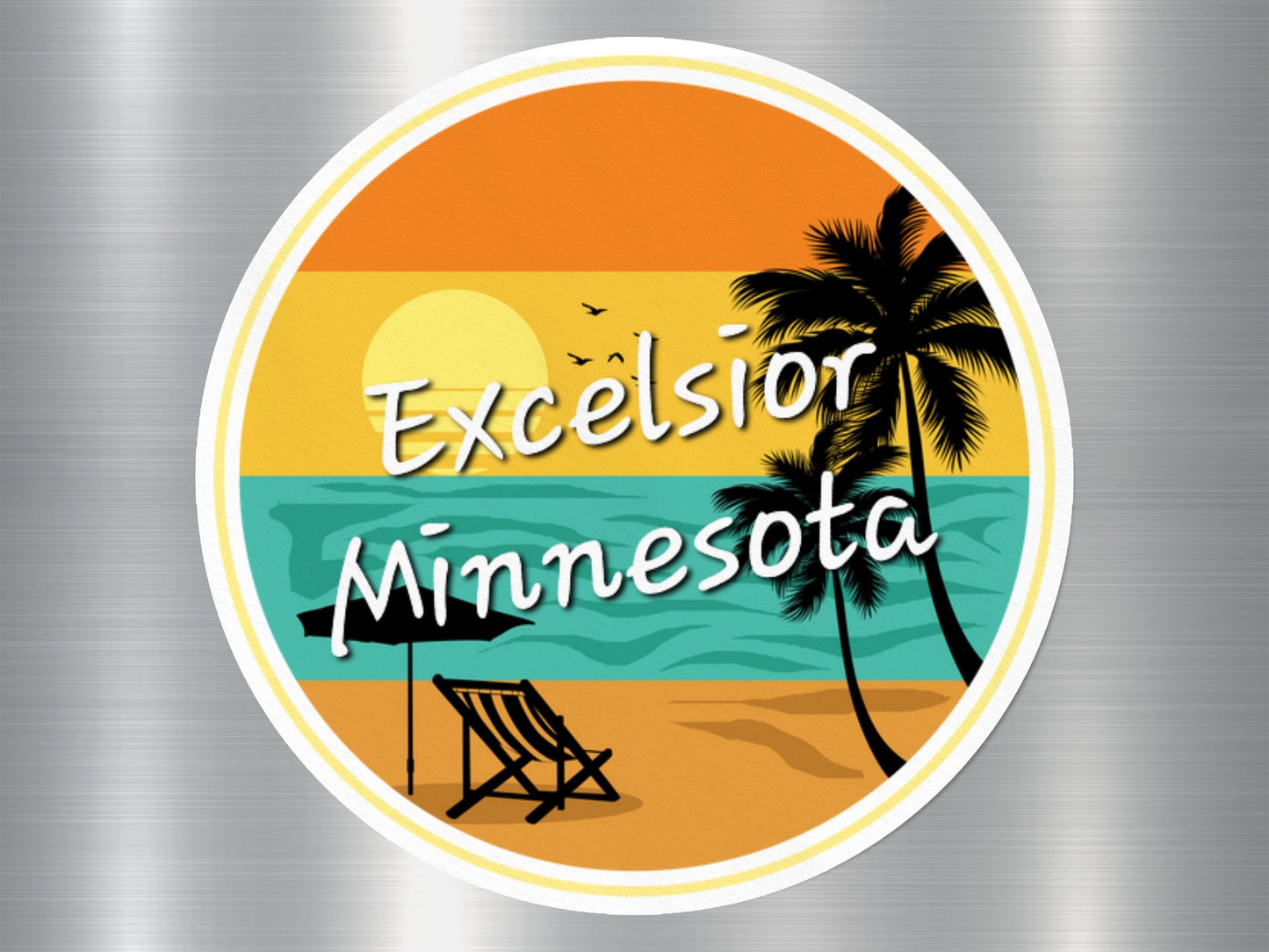 Excelsior Minnesota Sticker