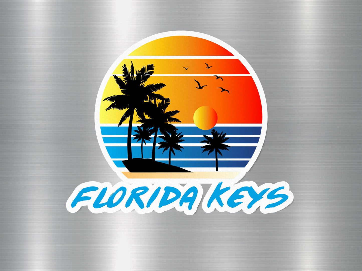 Florida Keys Sunset Sticker