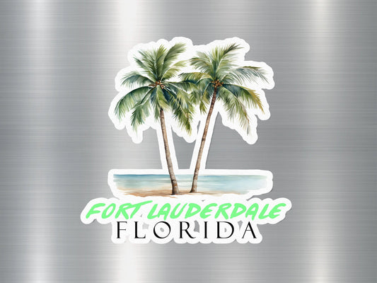 Wholesale Fort Lauderdale Florida Palm Tree Sticker