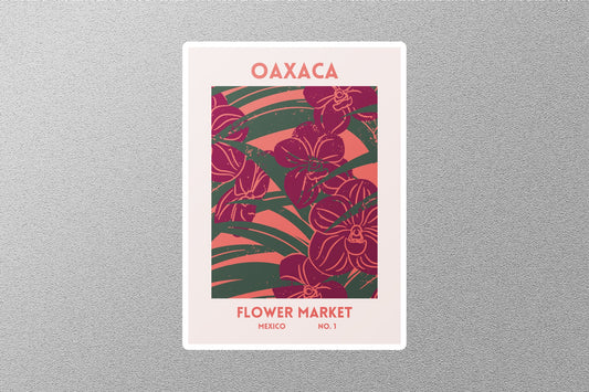 Vintage Oaxaca Flower Market Stickers
