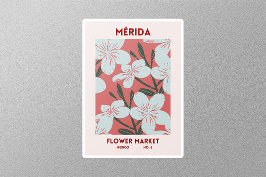 Vintage Merida Flower Market Stickers