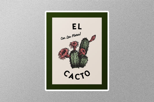 Vintage El Cacto Stickers