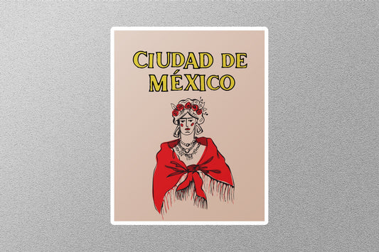 Vintage Ciudad de Mexico Stickers