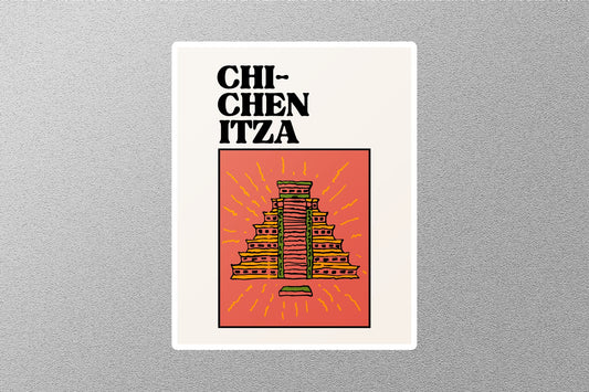 Vintage Chi chen itza Stickers