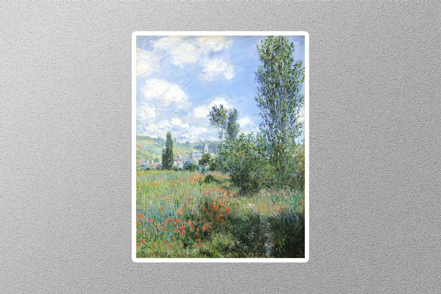 Claude Monet Art Sticker