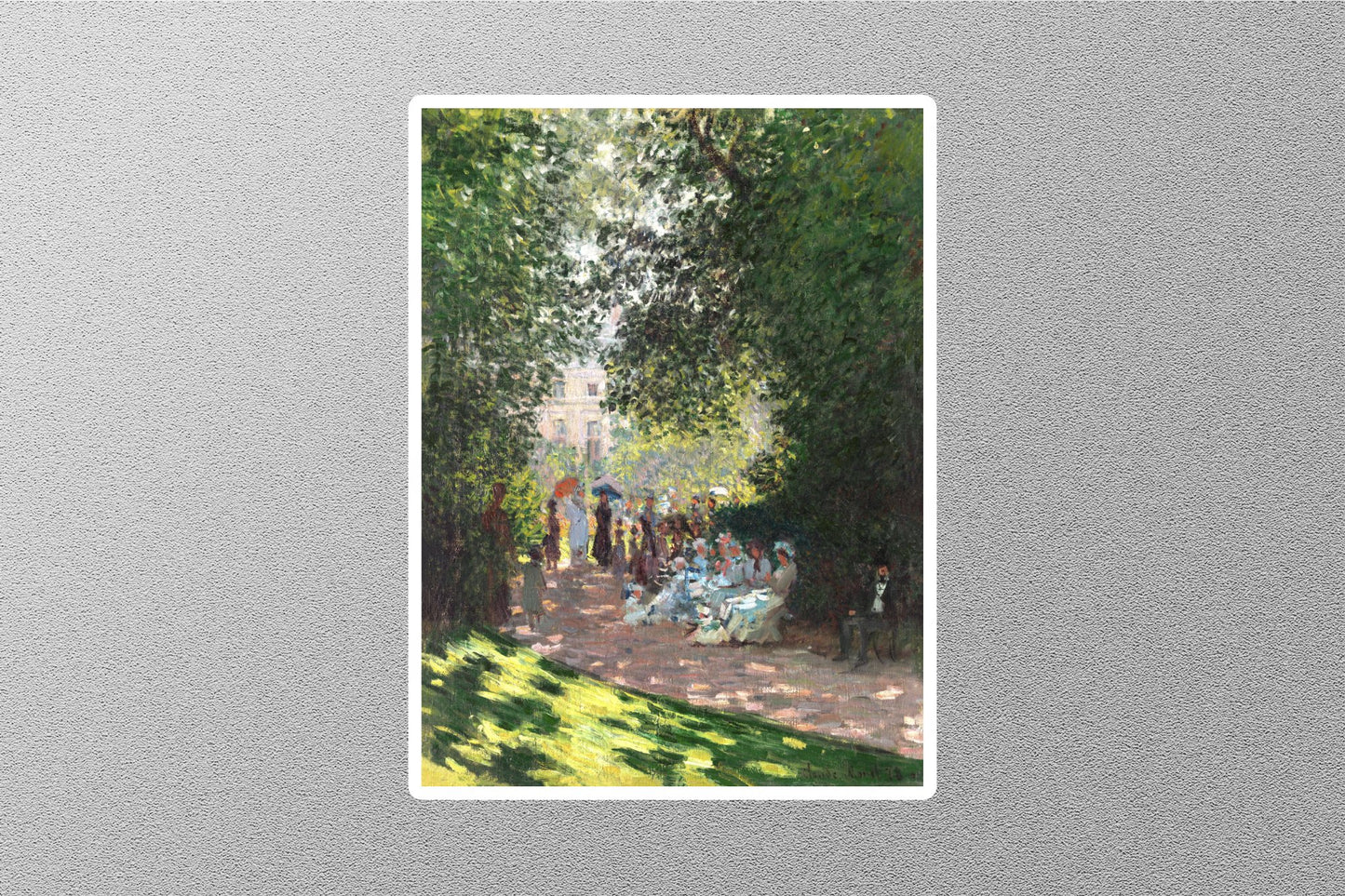 The Parc Monceau Art Sticker