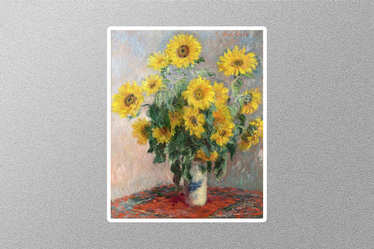 Bouquet of Sunflowers Art Sticker