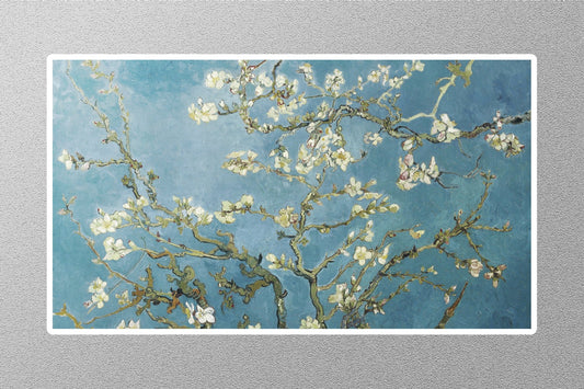 Almond Blossoms Art Sticker