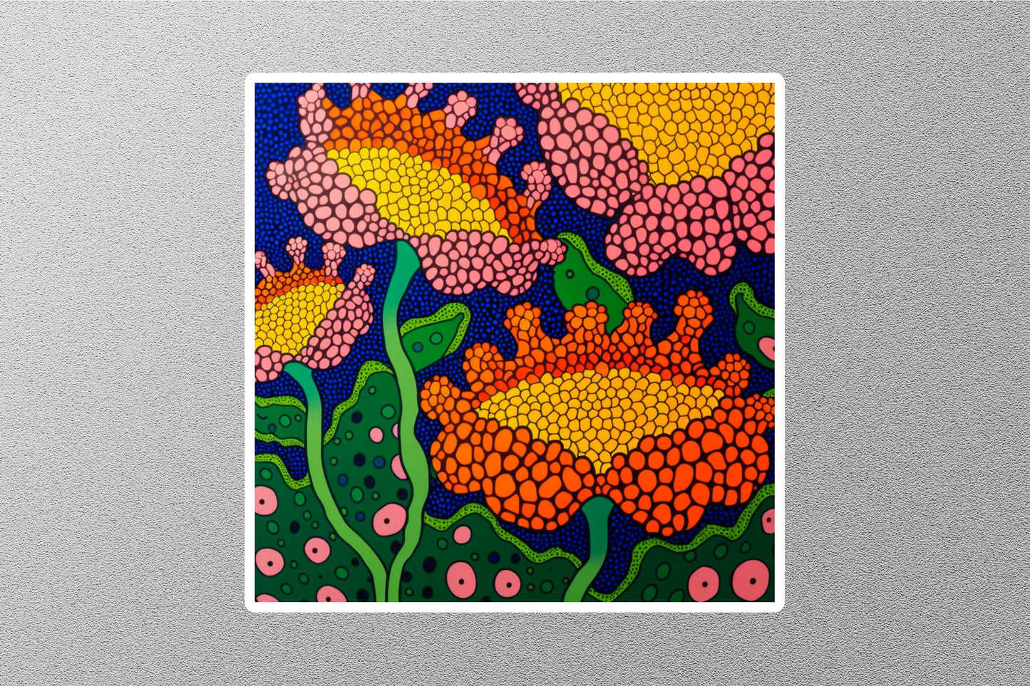 Flowers Art Sticker
