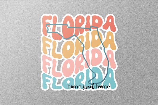 Retro Florida Sticker