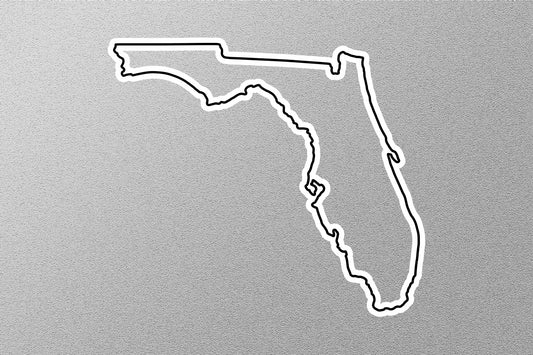 Florida Outline MAP Sticker