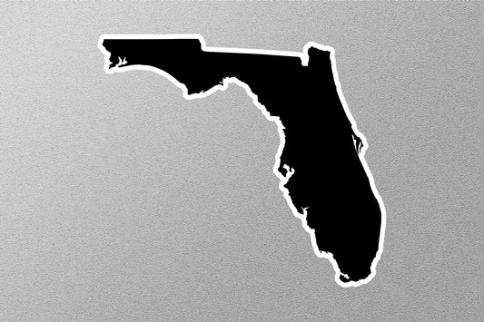 Florida Sil Detailed MAP Sticker