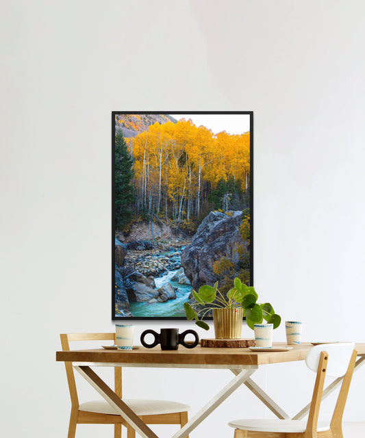 Forest Stream Poster - Matte Paper
