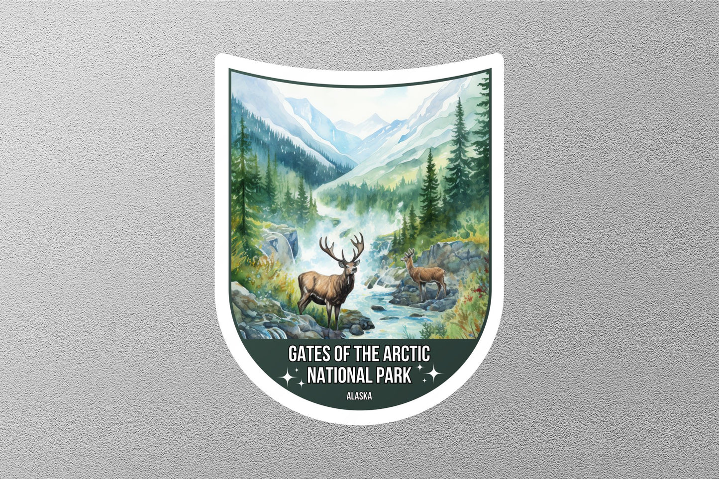 Wholesale Gates of the Arctic National Park Sticker