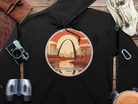 Gateway Arch National Park Hoodie