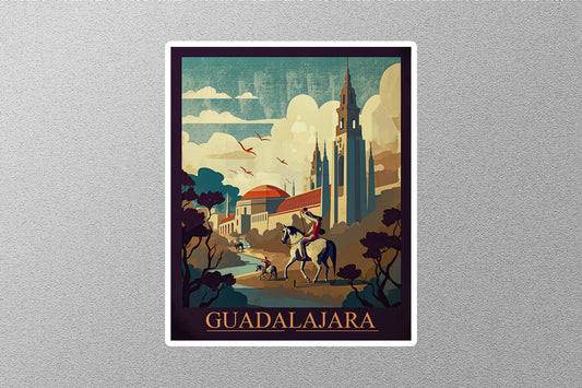 Wholesale Vintage Guadalajara Travel Stickers